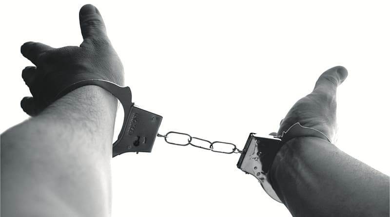 United States Cybercrime Criminal law Sentence, handcuffs transparent background PNG clipart