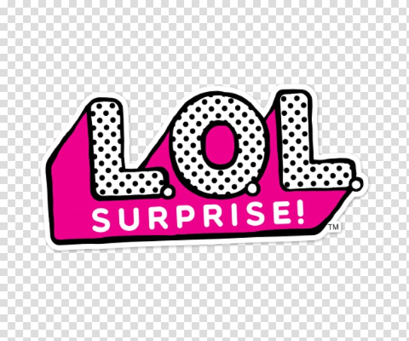 Logo Doll Toy Brand, surprise in collection transparent background PNG clipart