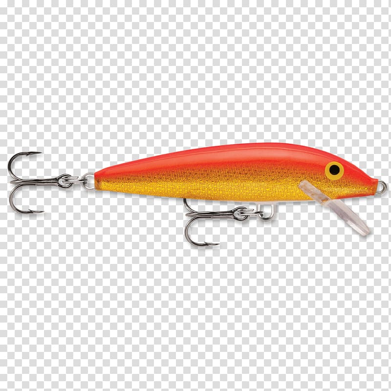 Spoon lure Rapala Plug Fishing Baits & Lures Original Floater, Fishing transparent background PNG clipart