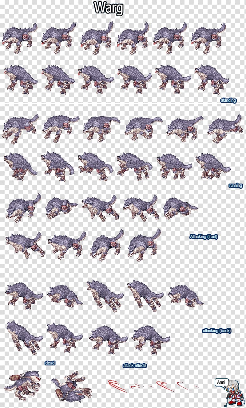 Animal Ragnarök Sprite Font, others transparent background PNG clipart