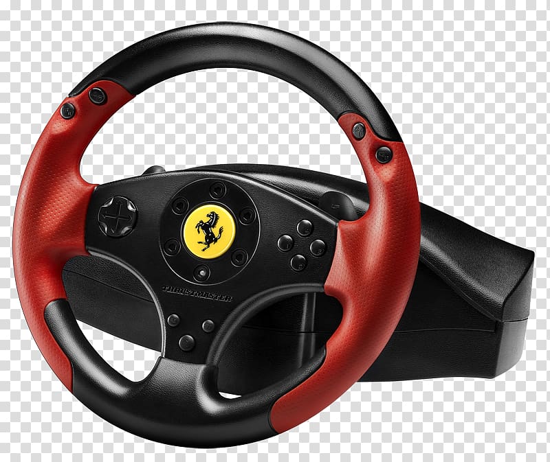 Thrustmaster Ferrari Racing Wheel PlayStation 3, ferrari transparent background PNG clipart