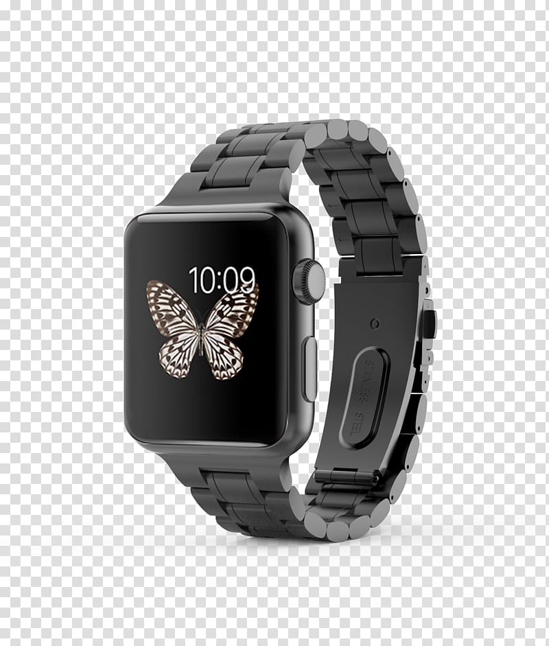 Apple Watch Metal Stainless steel, metal scratches transparent background PNG clipart