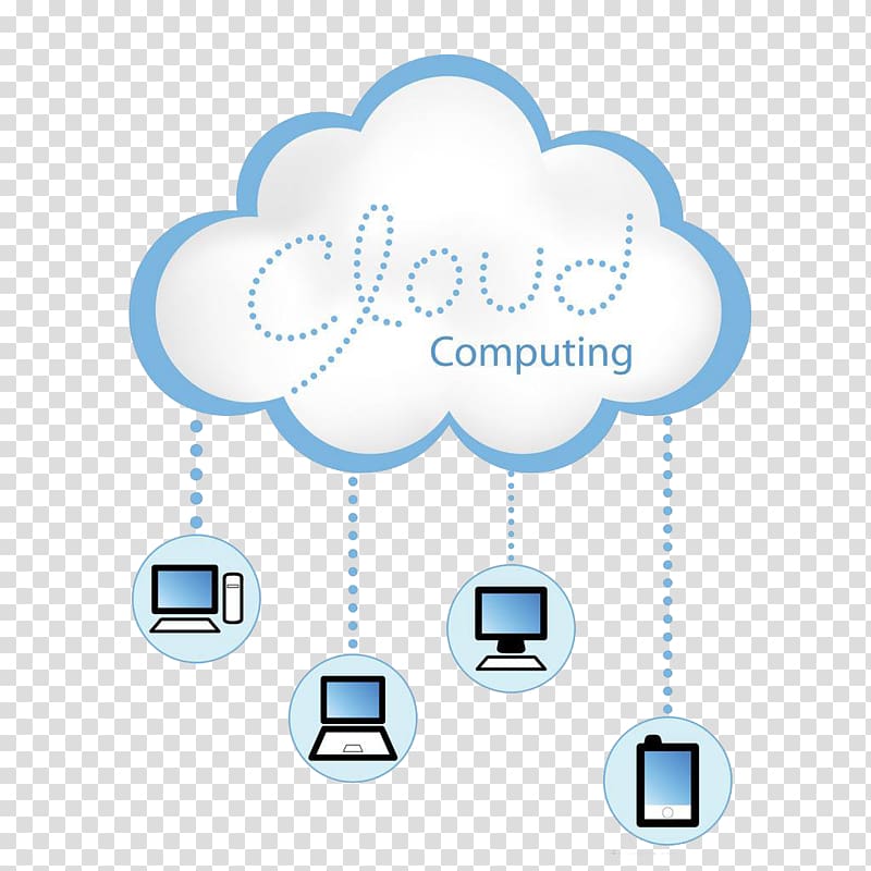cloud computing large data connection transparent background PNG clipart