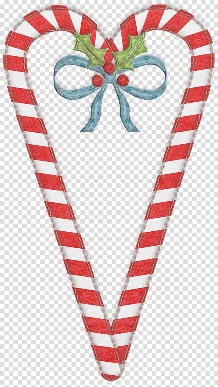 Polkagris Candy cane Christmas ornament, christmas transparent background PNG clipart