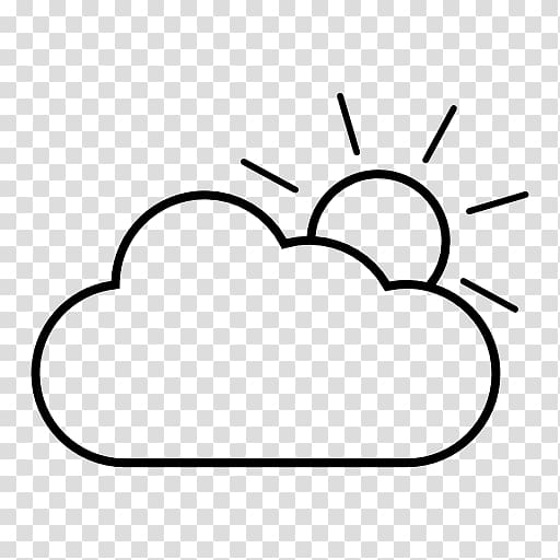 Cloud Computer Icons Black and white , cloudy transparent background PNG clipart