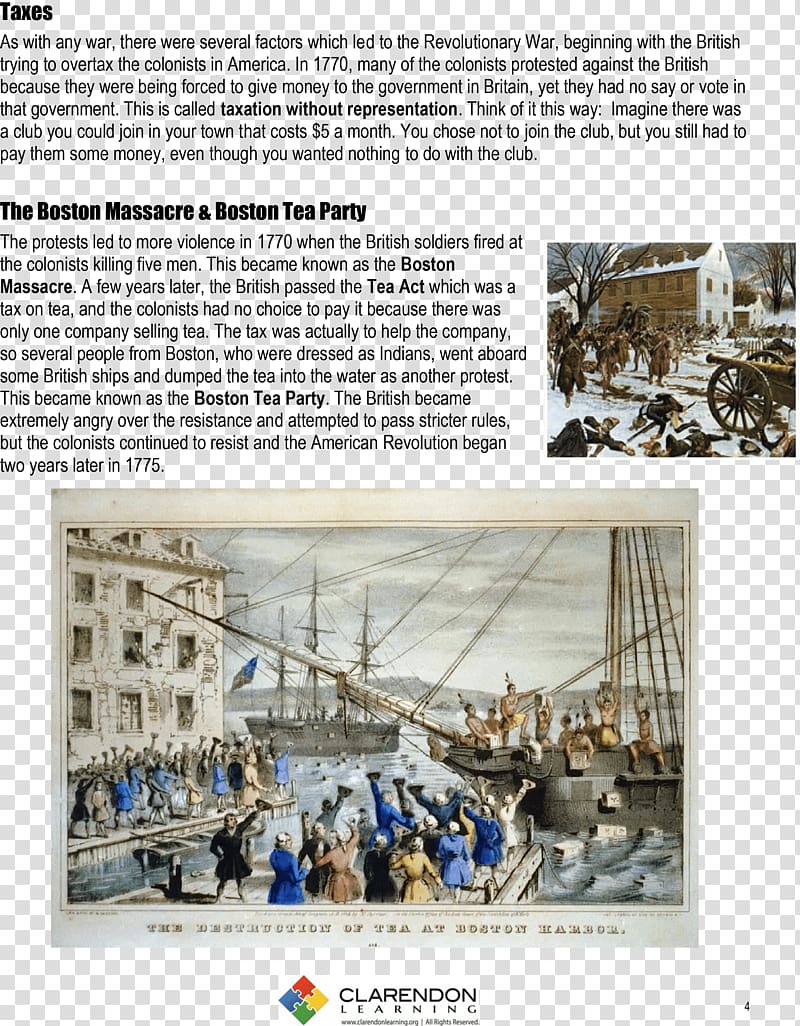 Boston Tea Party Boston Harbor American Revolution, tea transparent background PNG clipart