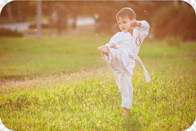 Karate Black belt Child Kick, judo sports martial arts transparent background PNG clipart