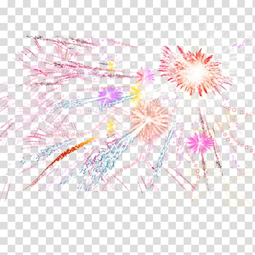 Fireworks Firecracker Chinese New Year, fireworks transparent background PNG clipart