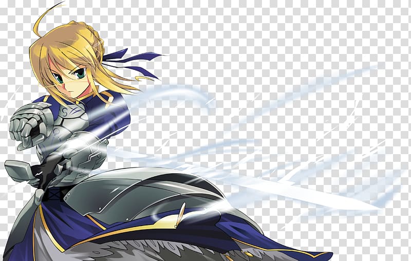 Fate/stay night Saber Fate/Zero Anime Desktop , Anime transparent background PNG clipart