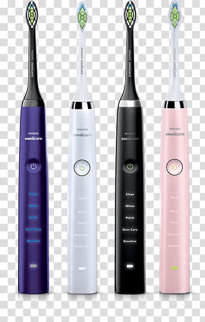 Electric toothbrush Philips Sonicare DiamondClean Dental care, Toothbrush transparent background PNG clipart