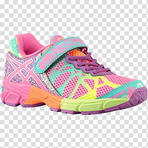 ASICS Gel Noosa Tri 9 pink Sports shoes Nike, Asics Neon Running Shoes for Women transparent background PNG clipart