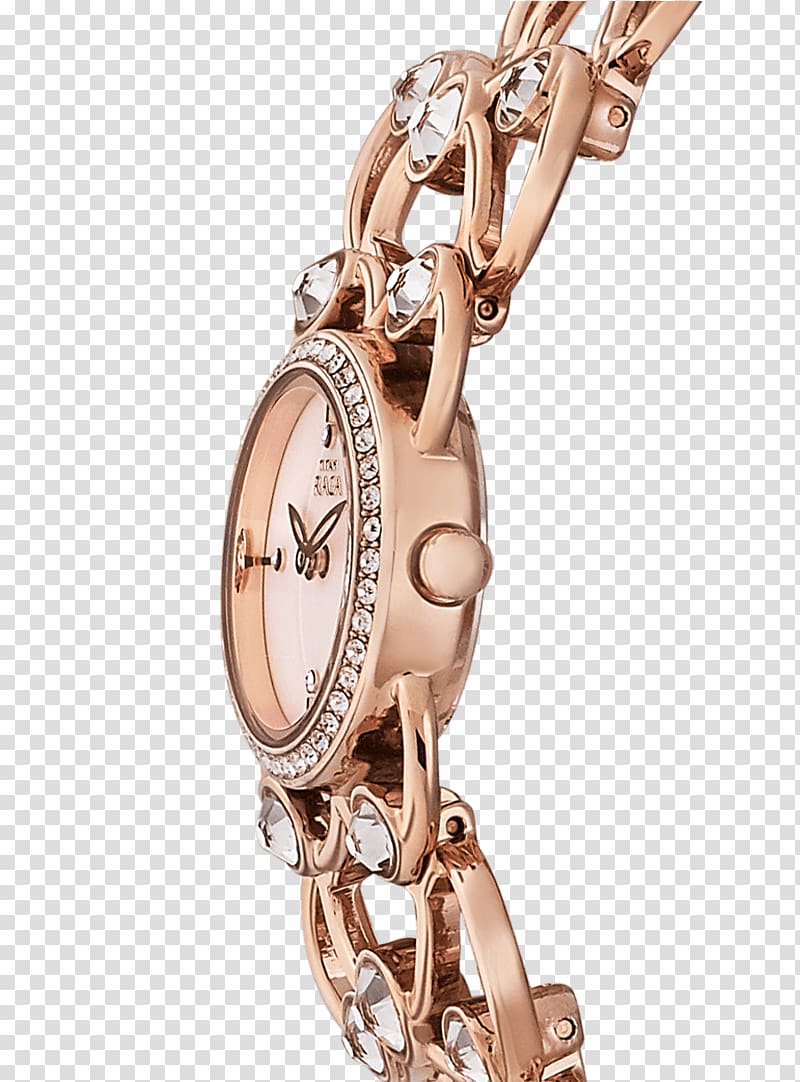 Titan Company Watch strap Metal Clock, watch transparent background PNG clipart