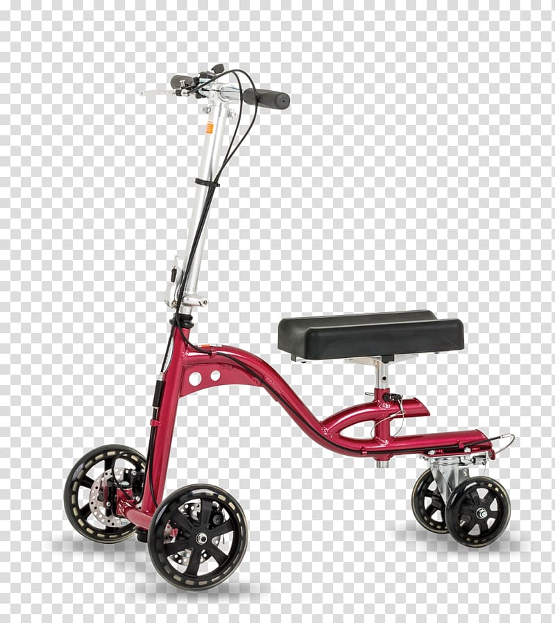 Kick scooter Knee scooter Wheel Crutch Walker, kick scooter transparent background PNG clipart