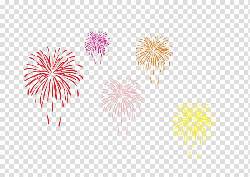 Fireworks Firecracker Lunar New Year, Fireworks transparent background PNG clipart