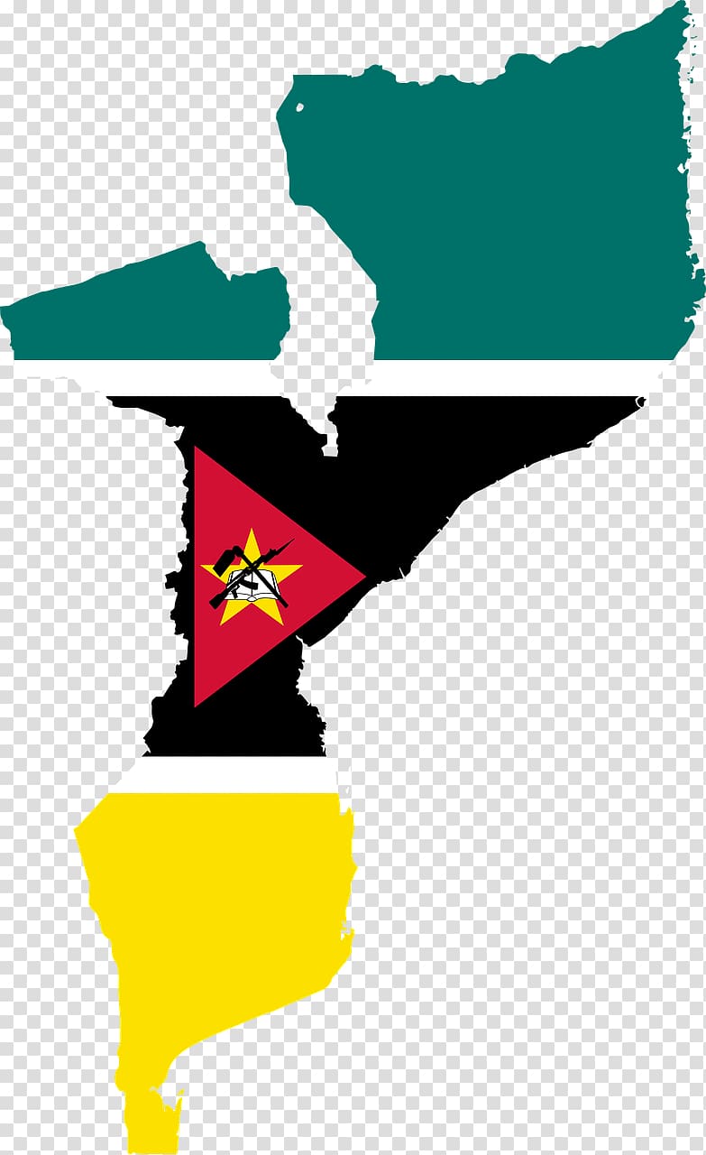 Flag of Mozambique Map National flag, map transparent background PNG clipart