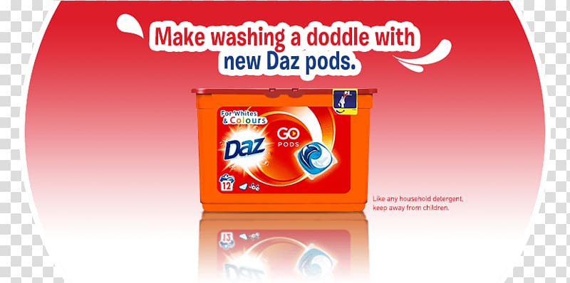 Brand Daz Washing Font, washing powder transparent background PNG clipart