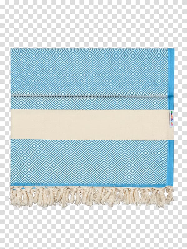 Towel Turquoise Kitchen Paper Place Mats, cobalt blue transparent background PNG clipart