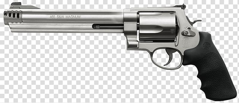 Revolver .500 S&W Magnum Gun barrel Firearm Trigger, Revolver Handgun transparent background PNG clipart