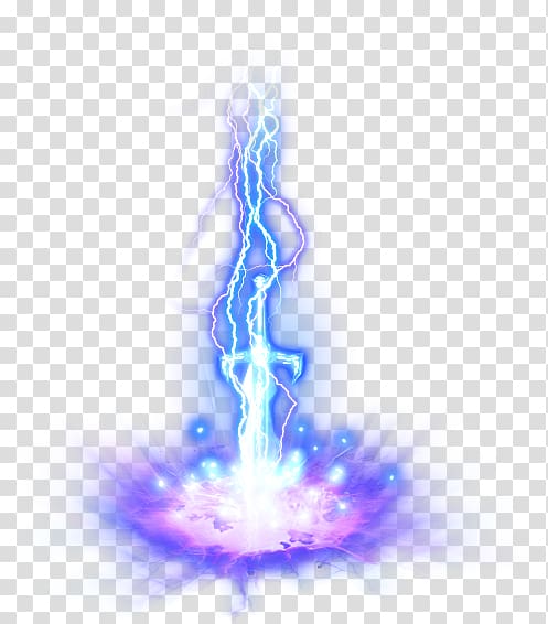 blue lightning illustrations, Lightning Transparency and translucency, Light effect lightning transparent background PNG clipart