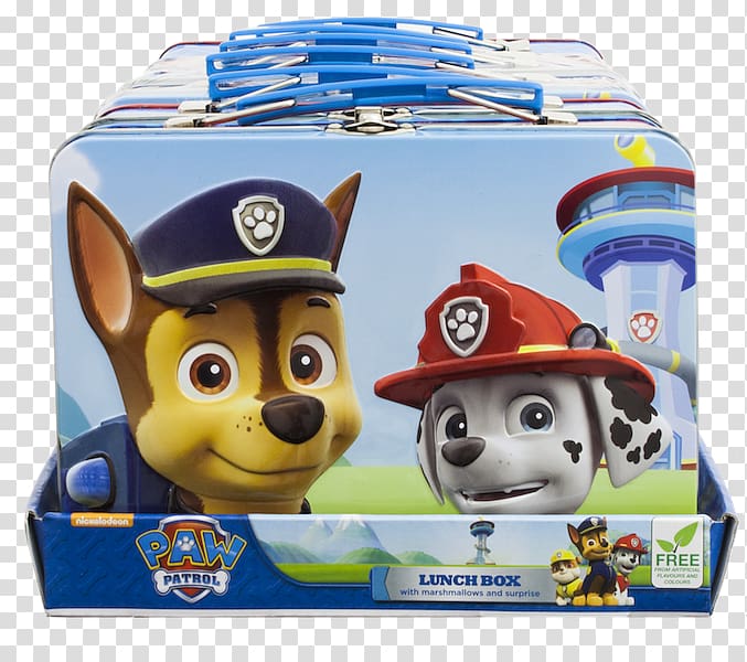 Bonbon Marshmallow Lunchbox Briefcase, Dog Letter Alphabet Patrol, paw patrol transparent background PNG clipart