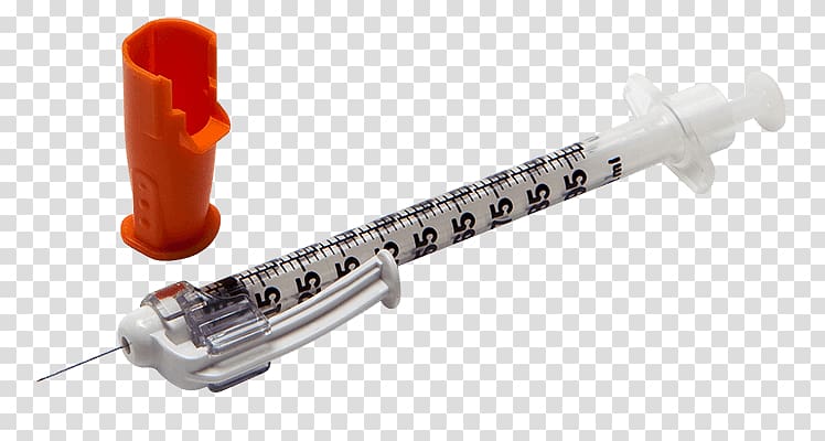 Medical Equipment Safety syringe Hypodermic needle Becton Dickinson, injection needle transparent background PNG clipart