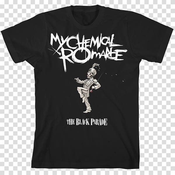 T-shirt The Black Parade World Tour My Chemical Romance Welcome to the Black Parade, T-shirt transparent background PNG clipart