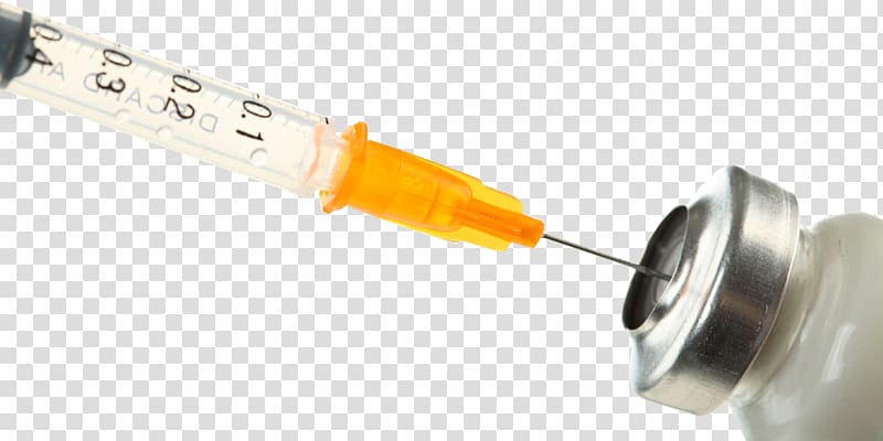 Injection Growth hormone Therapy Sermorelin, Medical syringe transparent background PNG clipart