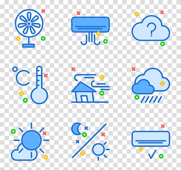 Computer Icons Air conditioning Encapsulated PostScript, Airline Elements transparent background PNG clipart