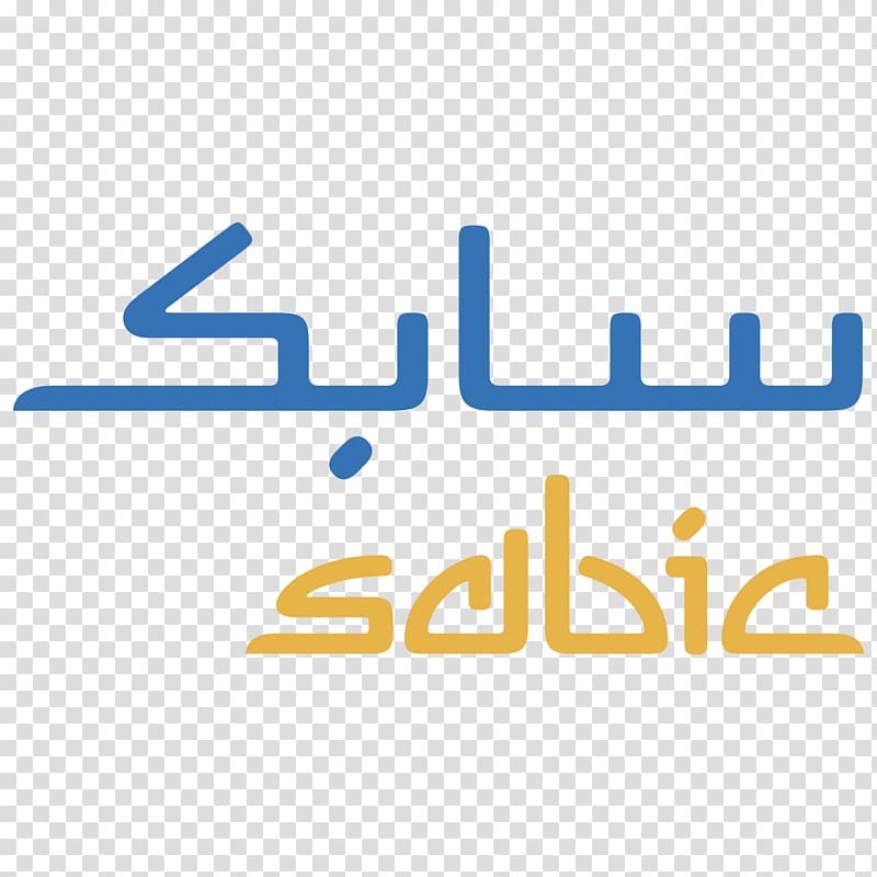 Logo SABIC Brand plastic Manufacturing, pyrolysis of biomass transparent background PNG clipart