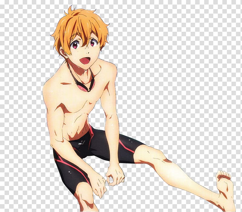 Nagisa Hazuki Nagisa Shiota YouTube Rin Matsuoka Anime, Randeer transparent background PNG clipart