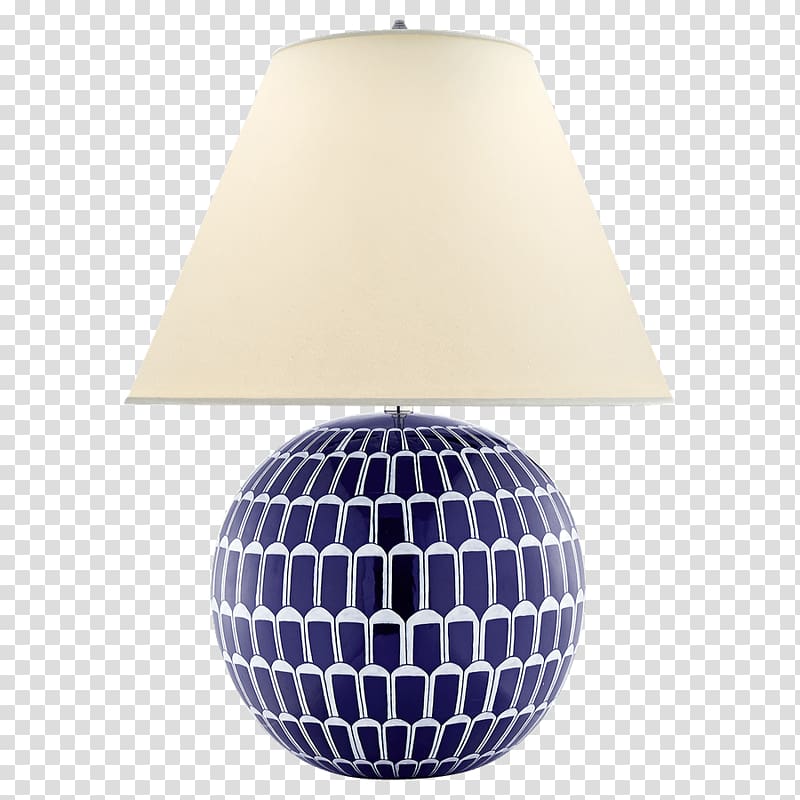 Lamp Light fixture Table Cobalt blue, Blue And White Pottery transparent background PNG clipart