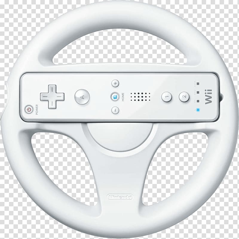 Wii Remote Mario Kart Wii Super Mario Kart Wii U, steering wheel transparent background PNG clipart