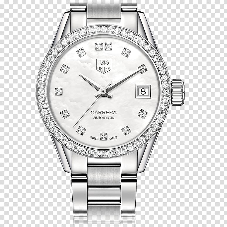 TAG Heuer Jewellery Watch Diamond Chronograph, maternal love transparent background PNG clipart