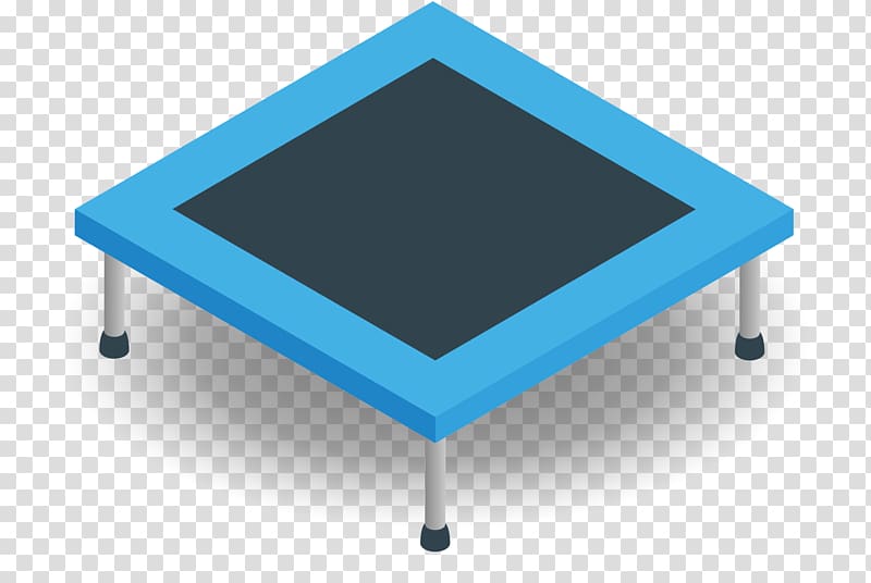Trampoline Euclidean Icon, Square trampoline transparent background PNG clipart
