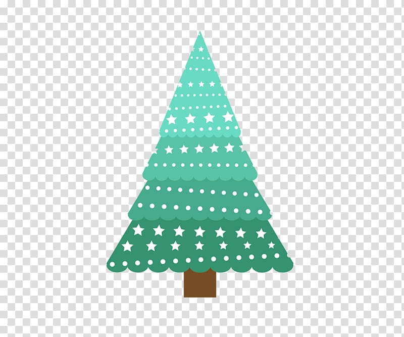 Christmas tree , Creative green Christmas tree transparent background PNG clipart