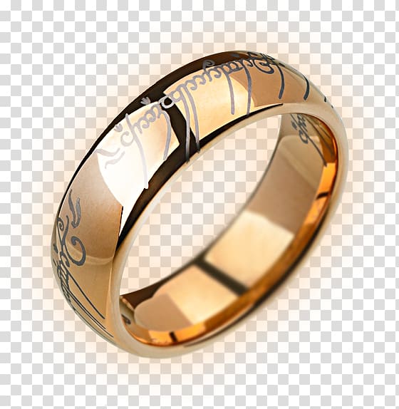 One Ring Sauron Frodo Baggins The Lord of the Rings, ring transparent background PNG clipart