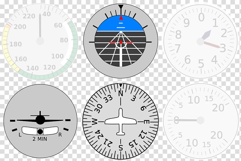 Airplane Aircraft Flight instruments Instrument flight rules, partical transparent background PNG clipart