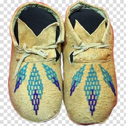 Indigenous peoples of the Americas Moccasin Shoe Beadwork Rawhide, mocassin transparent background PNG clipart