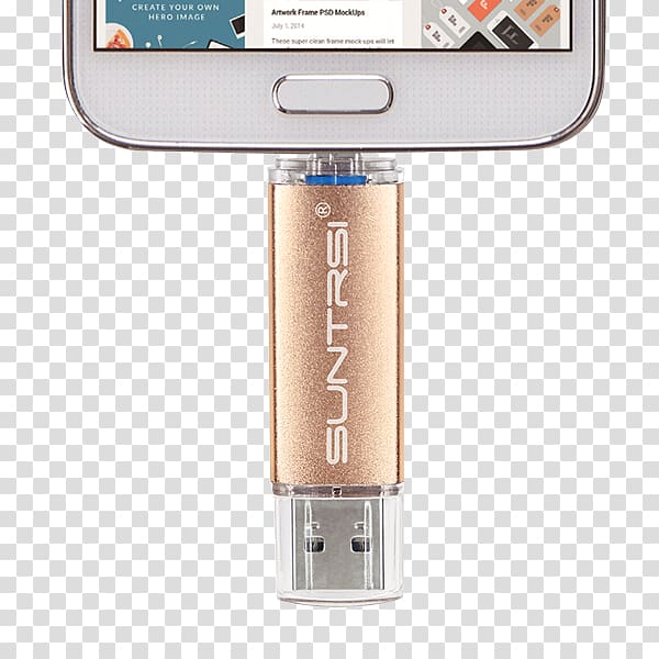USB Flash Drives Android 8 colors Computer data storage, android transparent background PNG clipart