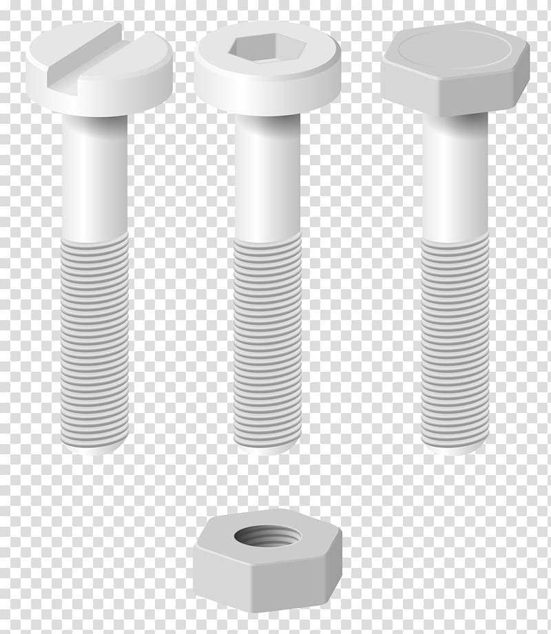 Screw Nut Bolt , screw transparent background PNG clipart