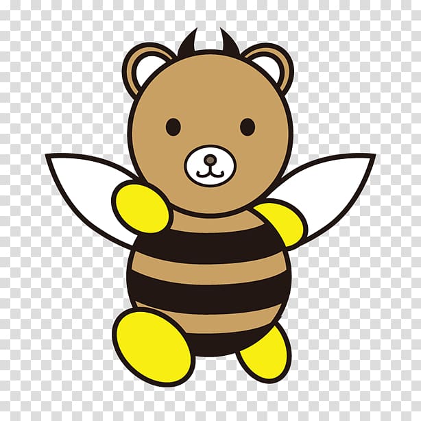 Honey bee Fox , osaka city transparent background PNG clipart