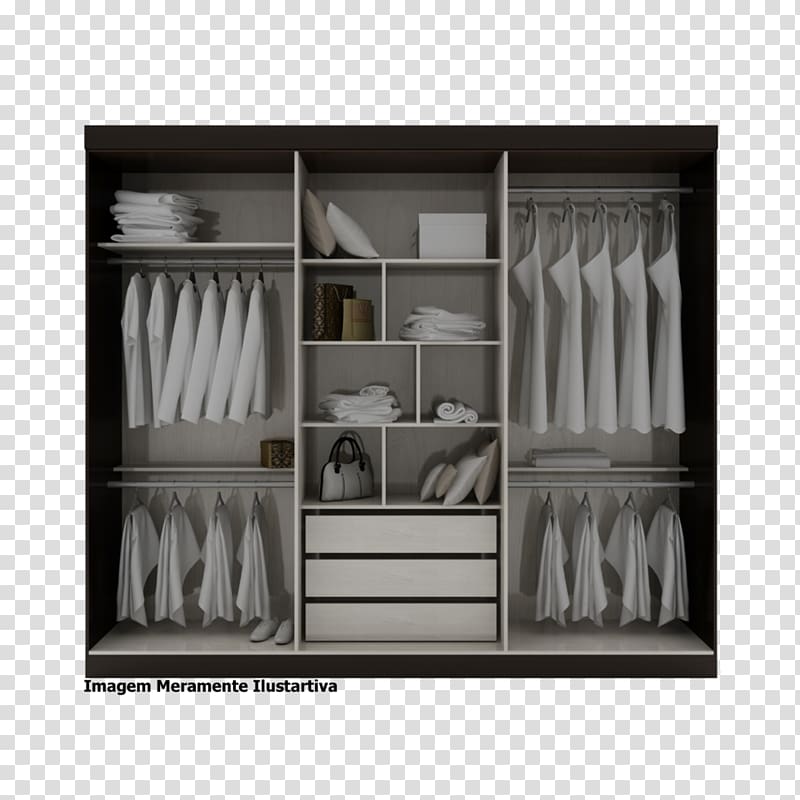 Shelf Closet Clothes hanger Armoires & Wardrobes Cupboard, guarda roupa transparent background PNG clipart