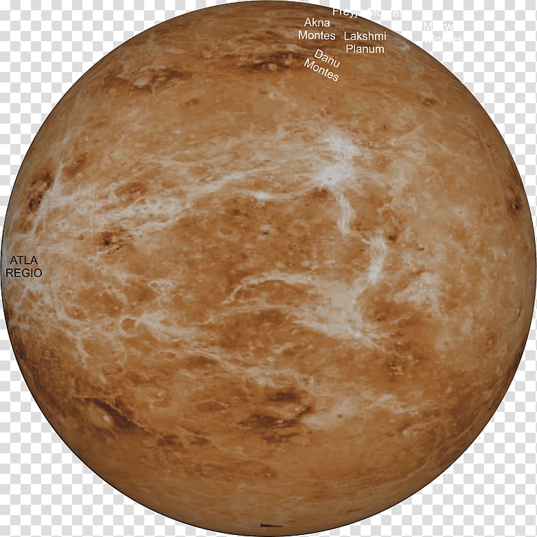 Planet Venus Sphere, planet transparent background PNG clipart