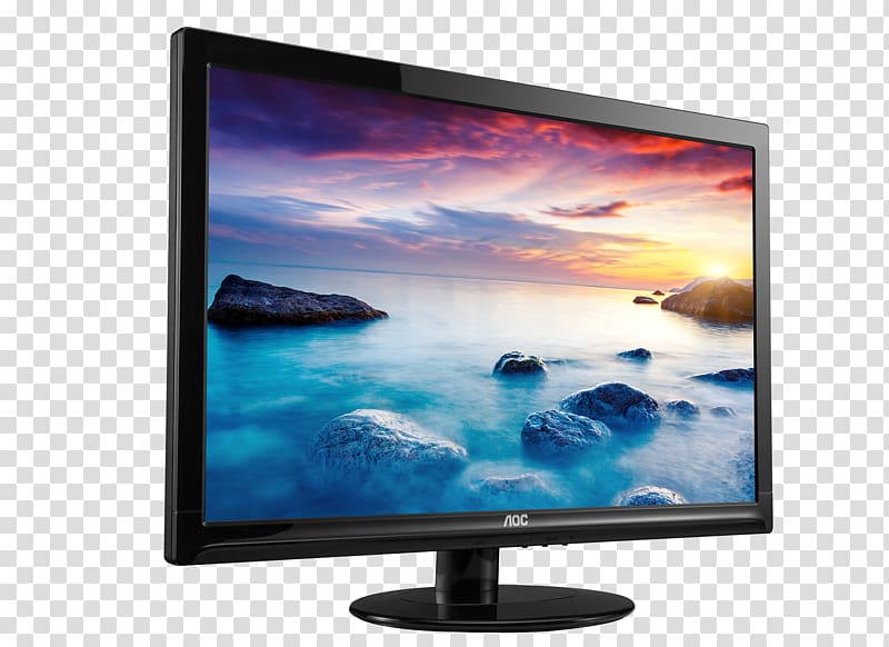 Computer Monitors LED-backlit LCD 1080p High-definition television 16:9, computer desktop pc transparent background PNG clipart