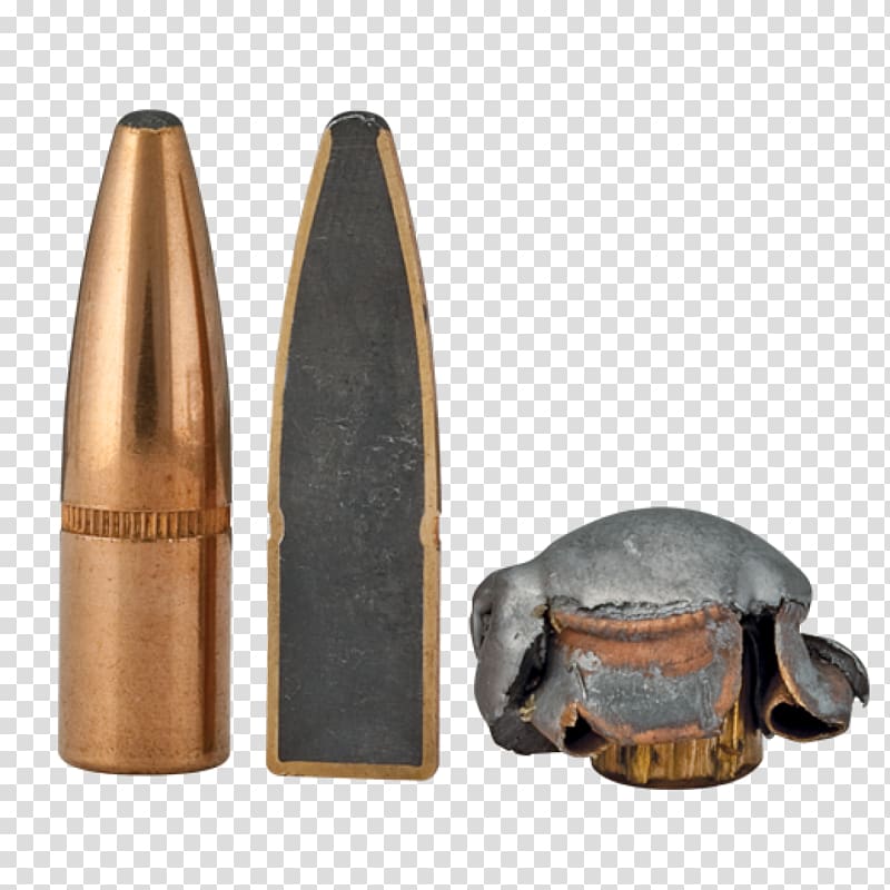.30-06 Springfield Soft-point bullet Federal Premium Ammunition, ammunition transparent background PNG clipart