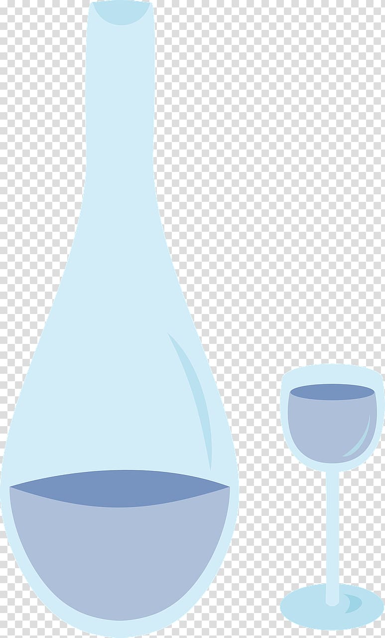 Glass bottle, Decorative bottles transparent background PNG clipart