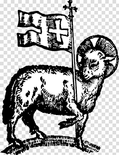 Sheep Lamb of God Passover sacrifice Paschal candle , sheep transparent background PNG clipart