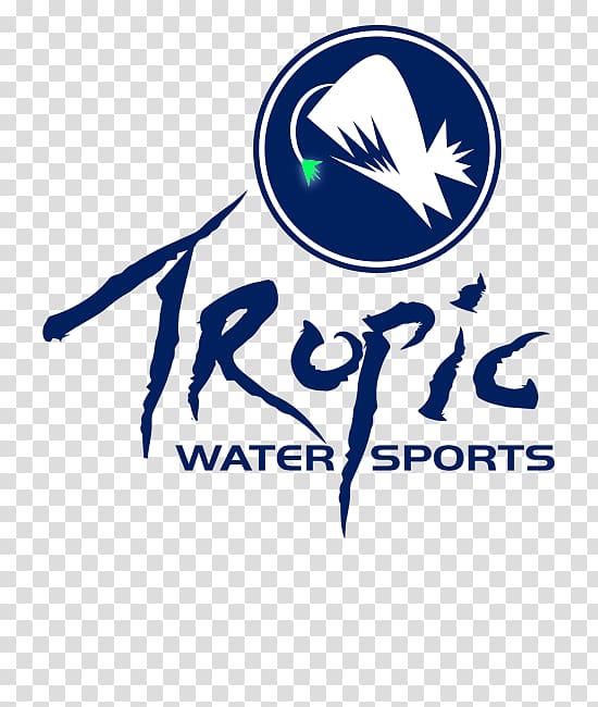 Logo Tropic Water Sports Graphic design Brand, water Ride transparent background PNG clipart