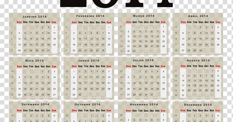 Scape Calendar GIMP, calendario transparent background PNG clipart