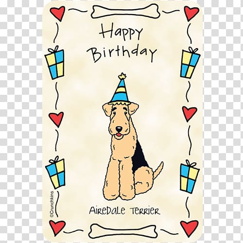 Dachshund Greeting & Note Cards Birthday cake Rough Collie, Airedale Terrier transparent background PNG clipart